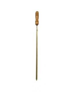Шампура кованые с деревянной ручкой для шашлыка