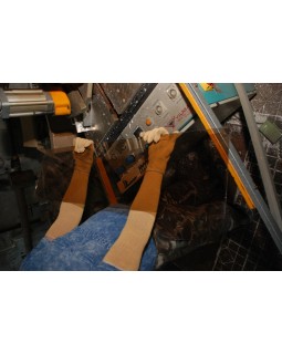 Арамидные (Кевлар) нарукавники 3-х ниточные 36 см.-foto3