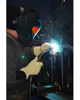 Арамидные (Кевлар) перчатки 4-х ниточные с х/б вставкой-foto2